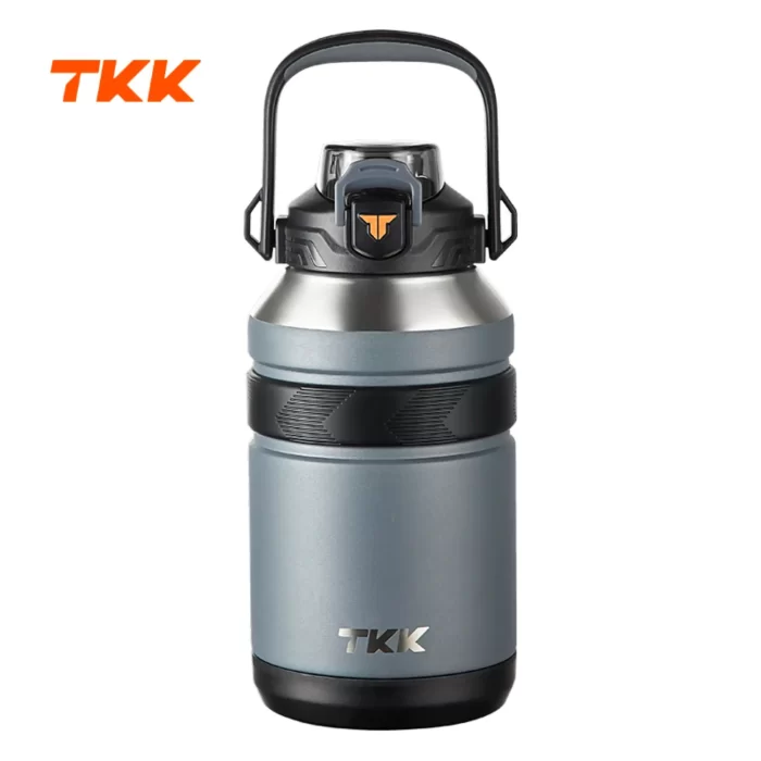 TKK 32/50 Oz Insulated Water Bottles with Straw Stainless Steel Metal Water Bottle Vacuum Bottle for Outdoor Travel Camping Coffee Liquids Hot And Cold For Up To 24 Hours
